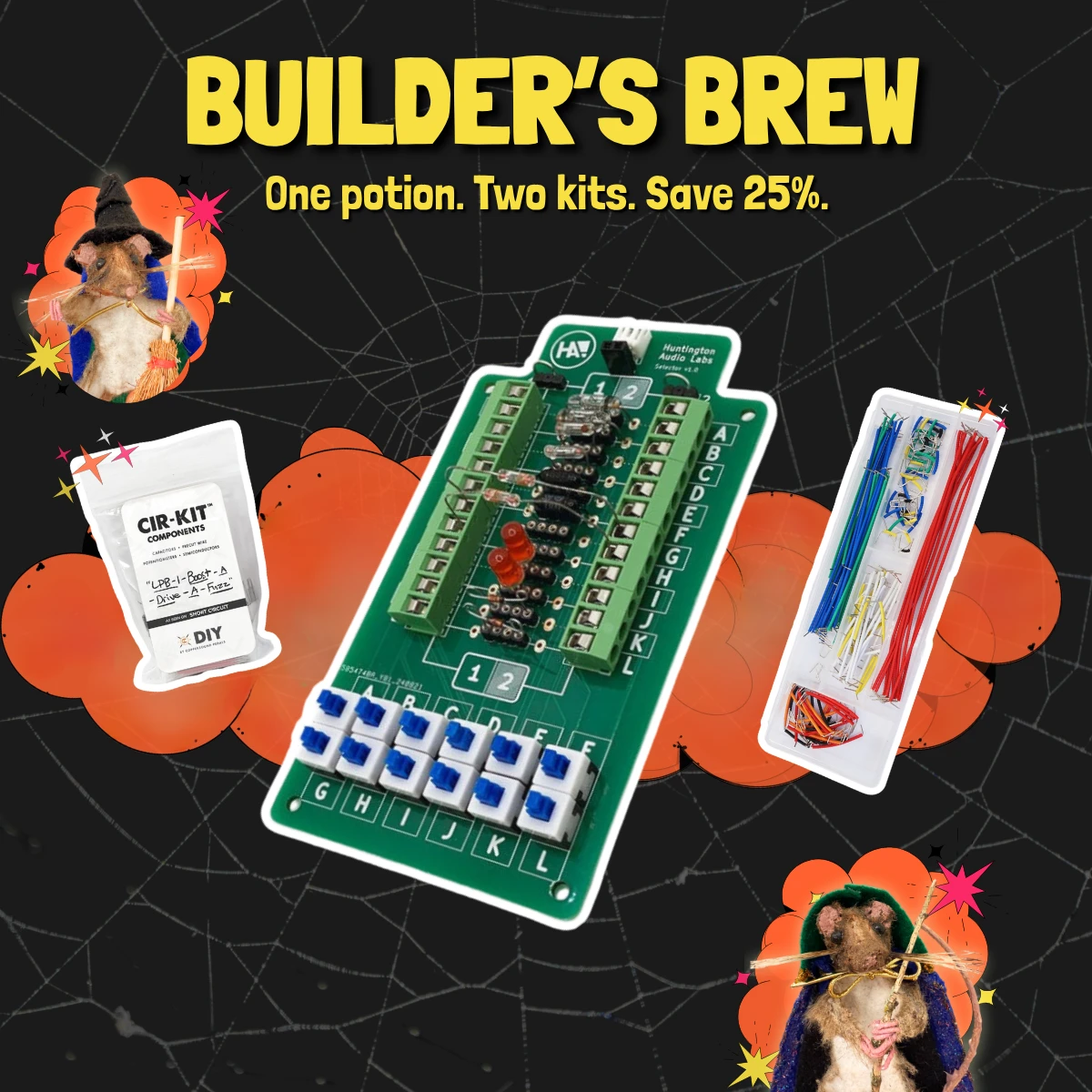 Builder's Brew: One potion. Two kits. Save 25%.