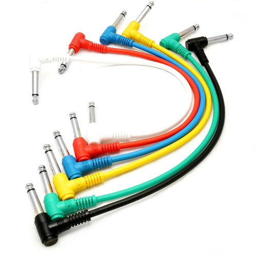 Guitar Pedal Patch Cable Set 6 pieces Love My Switches