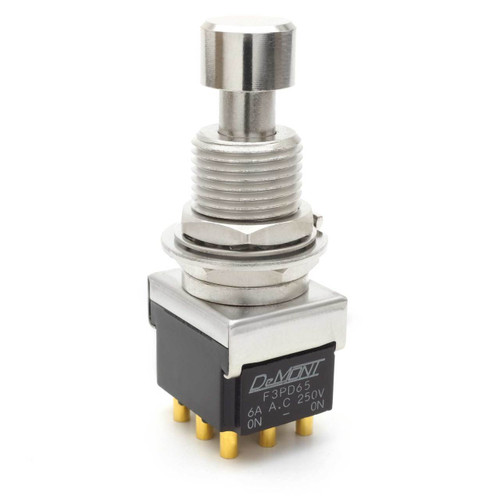 Soft Click 3PDT Latched Foot Switch | Premium