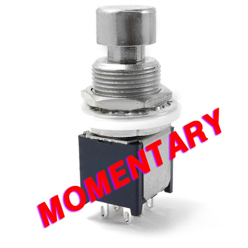 DPDT Momentary Foot Switch Low Profile Solder Lugs Love My Switches