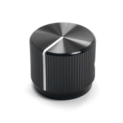 Black Aluminum Control Knob For Guitar Pedals and Amps