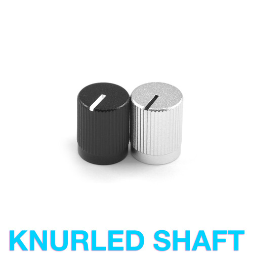 Sandblasted Aluminum Knob | Narrow Outer Diameter
