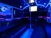 10M RGB Strips used in party bus