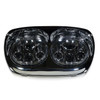 Dual LED Headlight for Harley Road Glide Chrome