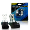 80W LED For Honda ATV 92069-0019 34901-HR3-A21 Headlight Bulbs (2 Pack)