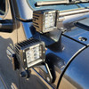 RGB Color Changing Kit A-Pillar LED Cube Light Bracket for Jeep Wrangler JL JLU JT Gladiator