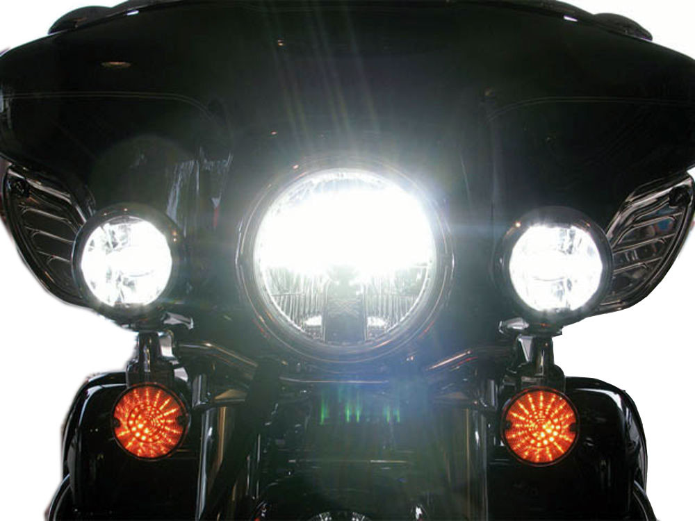 G7 Elite LED Motorcycle Headlight Conversion Kit 6000K H4 9003 Bulb