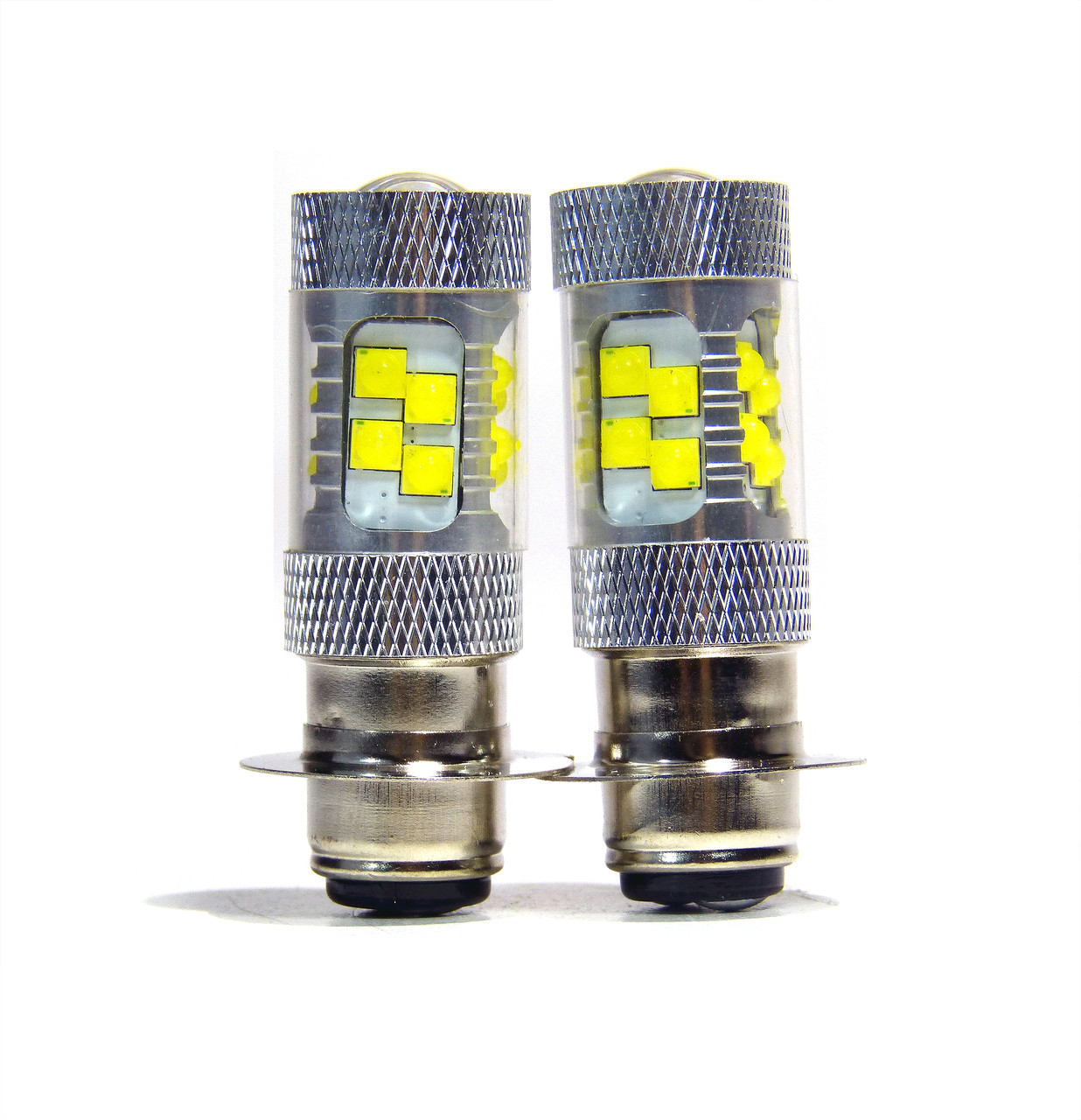 H6M 70023 100W LED Headlight Bulbs (2 Pack) - GENSSI