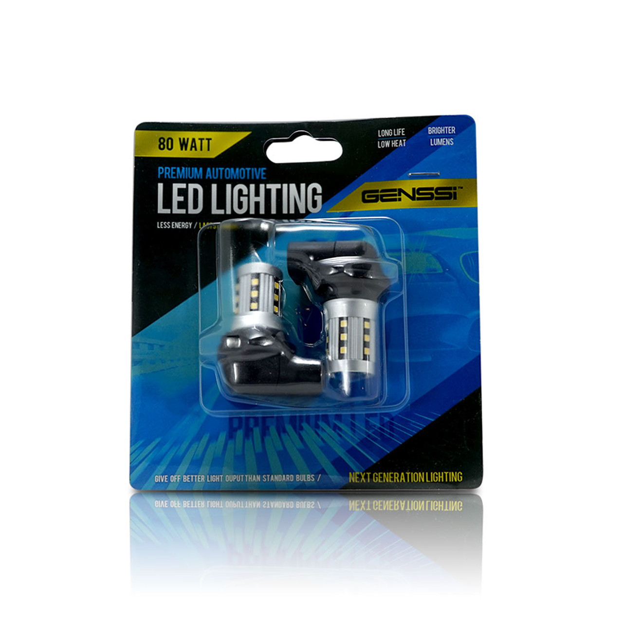 80W LED For Kawasaki ATV 92069-0019 Headlight Bulbs (2 Pack