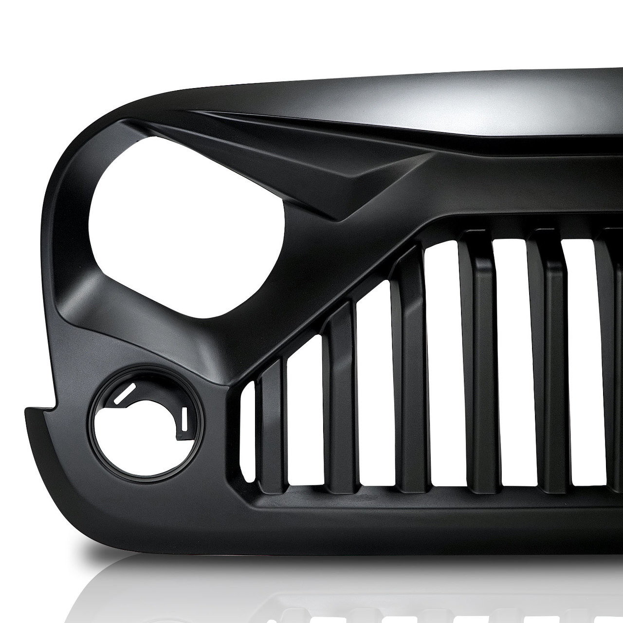Gladiator ABS Aggressive Style Grille For Jeep Wrangler JK 20072017 GENSSI