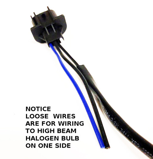 HID Xenon Wire Relay Harness H13 9008