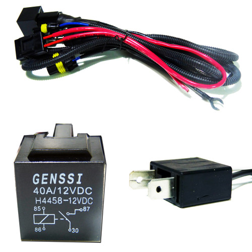 HID Xenon Wire Relay Harness H7