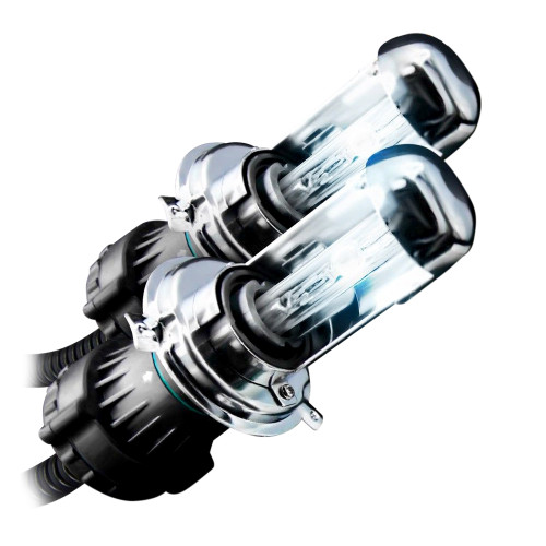 Bi-Xenon HID Xenon Performance Bulbs with Wire Harness Set - GENSSI