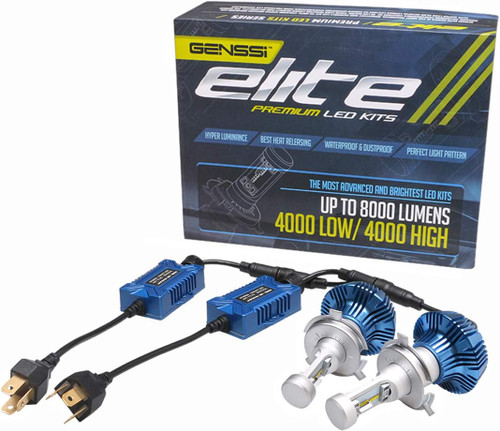 パーツ Nihon Lighting LED Conversion Kit Mustang Headlight LED Conversion Bulb Kit; H13 (05-12 w