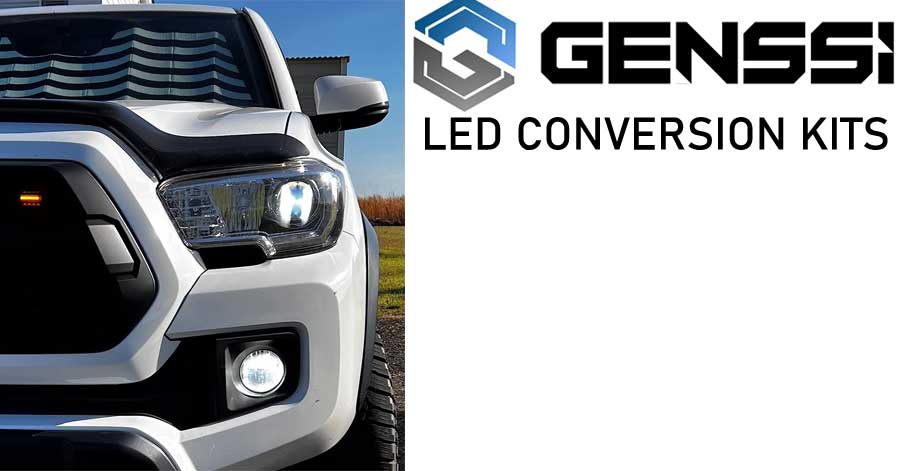 HID Kits LED Lighting Conversion Car Lights Jeep Headlights - GENSSI