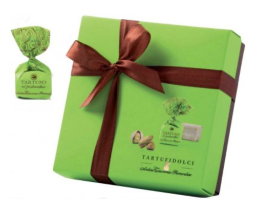 White Chocolate & Pistachio Truffles-125g