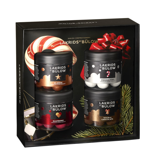 Lakrids by Bulow Small Winter Black Box-Luxury liquorice and chocolate-460g Lakrids by Bulow Small Winter Black Box-Luxury liquorice and chocolate-460g