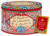 Panettone alle mandorle di Sicilia (Sicilian almonds and raisins) (1KG) Red tin design. Includes D&G Gift Bag.