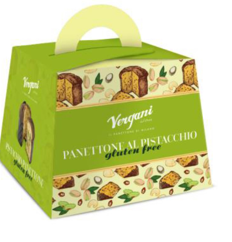 Gluten Free pistachio panettone (600g)