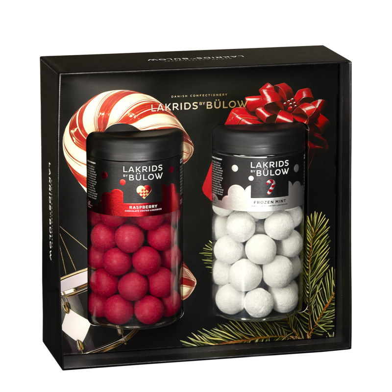Lakrids by Bulow Winter Black Box Classic Crispy Raspberry and Frozen Mint (540g) Lakrids by Bulow Winter Black Box Classic Crispy Raspberry and Frozen Mint (540g)