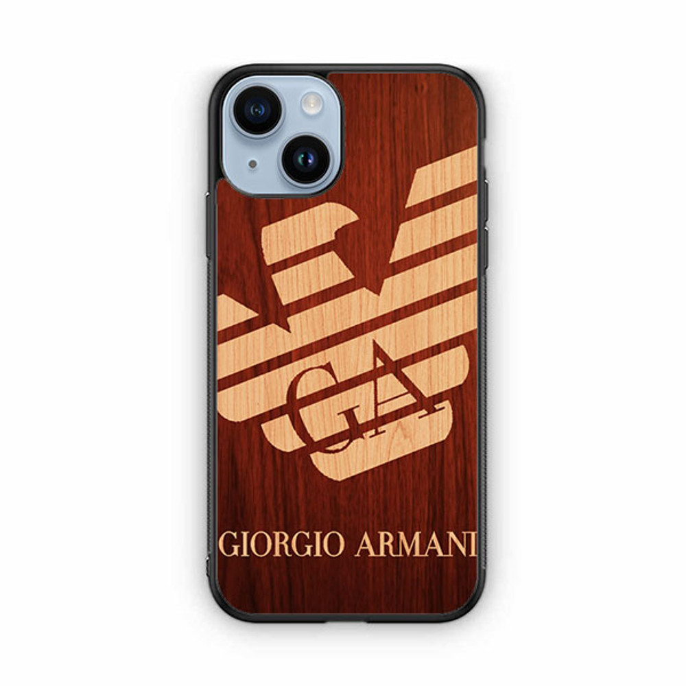 giorgio armani wood iPhone 14 iPhone 14 Plus iPhone 14 Pro