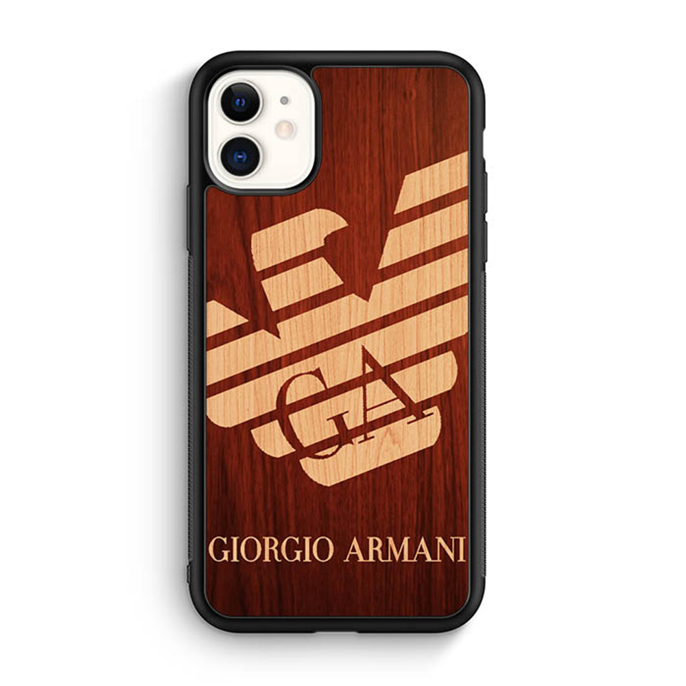 giorgio armani wood iPhone 11, iPhone 11 Pro