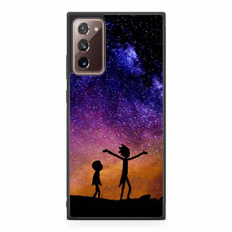 rick and morty space nebula Samsung Galaxy Note 20 5G Case