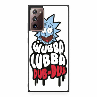 Rick and Morty Wubba Lubba Dub Dub 1 Samsung Galaxy Note 20 5G Case