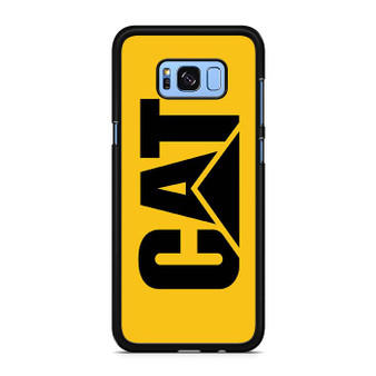 yellow caterpillar logo Samsung Galaxy S9 | S9+ Case