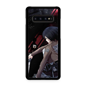 Attack On Titan Mikasa Quotes 2 Samsung Galaxy S10 | S10 5G | S10+ | S10E | S10 Lite Case