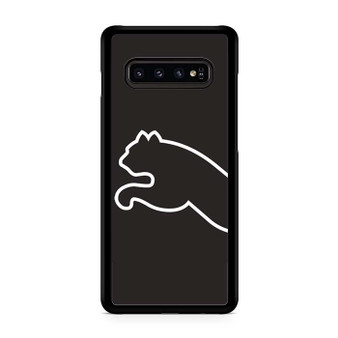 black puma half logo Samsung Galaxy S10 | S10 5G | S10+ | S10E | S10 Lite Case