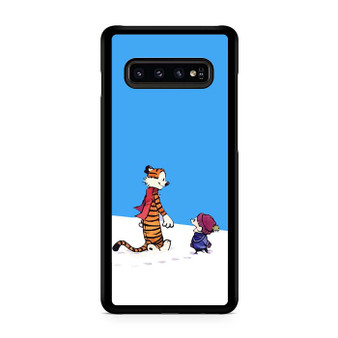 Calvin and Hobbes Wanna Make Snowman Samsung Galaxy S10 | S10 5G | S10+ | S10E | S10 Lite Case