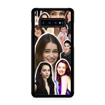 Emilia clarke collage Samsung Galaxy S10 | S10 5G | S10+ | S10E | S10 Lite Case