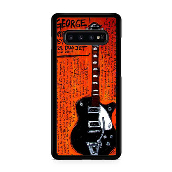 george harrisons gretsch Samsung Galaxy S10 | S10 5G | S10+ | S10E | S10 Lite Case