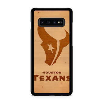 houston texans wood Samsung Galaxy S10 | S10 5G | S10+ | S10E | S10 Lite Case