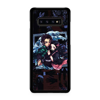 Kimetsu No Yaiba Tanjiro Protecting Nezuko Samsung Galaxy S10 | S10 5G | S10+ | S10E | S10 Lite Case