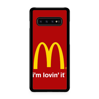 McDonalds im lovin it Samsung Galaxy S10 | S10 5G | S10+ | S10E | S10 Lite Case