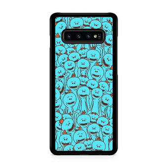 Rick and Morty Mr Meeseeks 4 Samsung Galaxy S10 | S10 5G | S10+ | S10E | S10 Lite Case