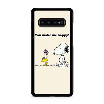 Snoopy You MAke me Happy Samsung Galaxy S10 | S10 5G | S10+ | S10E | S10 Lite Case