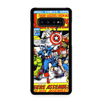 The Avengers Comic Marvel Samsung Galaxy S10 | S10 5G | S10+ | S10E | S10 Lite Case