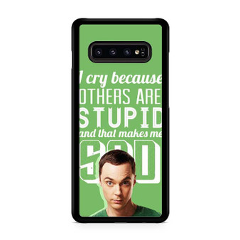 The Big Bang Theory Sheldon cooper 1 Samsung Galaxy S10 | S10 5G | S10+ | S10E | S10 Lite Case