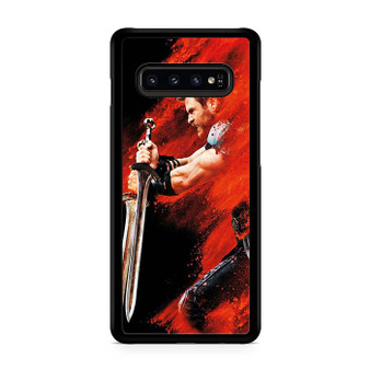 Thor Ragnarok on Red Dust Samsung Galaxy S10 | S10 5G | S10+ | S10E | S10 Lite Case