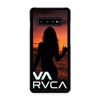 VA RVCA Girl In Beach Samsung Galaxy S10 | S10 5G | S10+ | S10E | S10 Lite Case