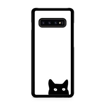 Watching black cat Samsung Galaxy S10 | S10 5G | S10+ | S10E | S10 Lite Case
