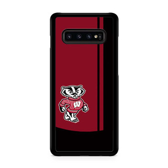 Wisconsin Badgers American Football 1 Samsung Galaxy S10 | S10 5G | S10+ | S10E | S10 Lite Case