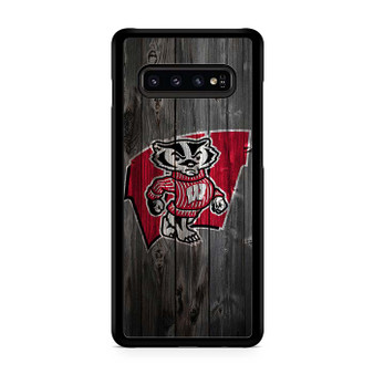 Wisconsin Badgers American Football 2 Samsung Galaxy S10 | S10 5G | S10+ | S10E | S10 Lite Case