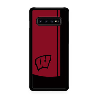 Wisconsin Badgers American Football 4 Samsung Galaxy S10 | S10 5G | S10+ | S10E | S10 Lite Case