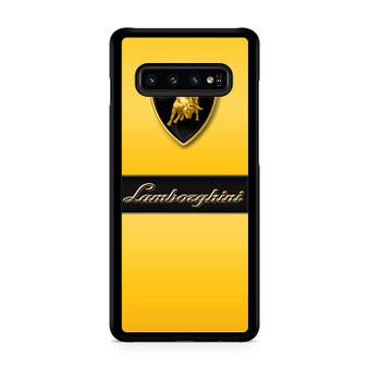 yellow lamborghini Samsung Galaxy S10 | S10 5G | S10+ | S10E | S10 Lite Case