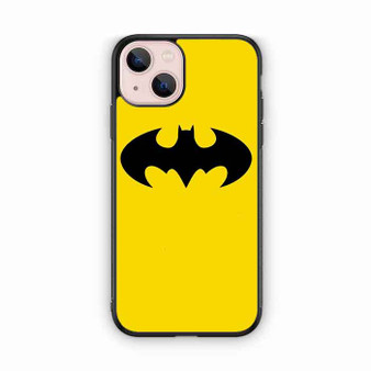 Batman Logo in Yellow iPhone 13 Case