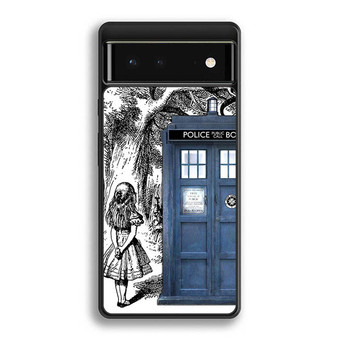 alice tardis sketch Google Pixel 6 | Pixel 6 Pro Case